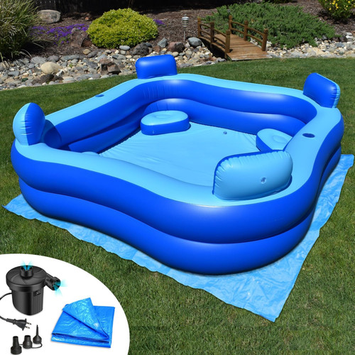 Inflatable pool seats - inflatable, &